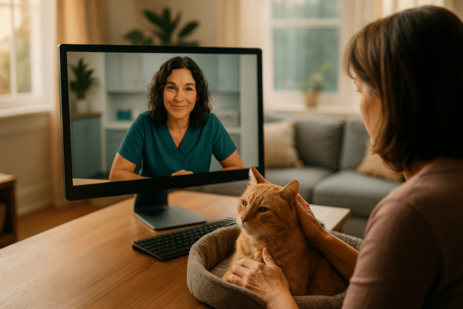 virtual quality of life consult for cats Teleadvice vet
