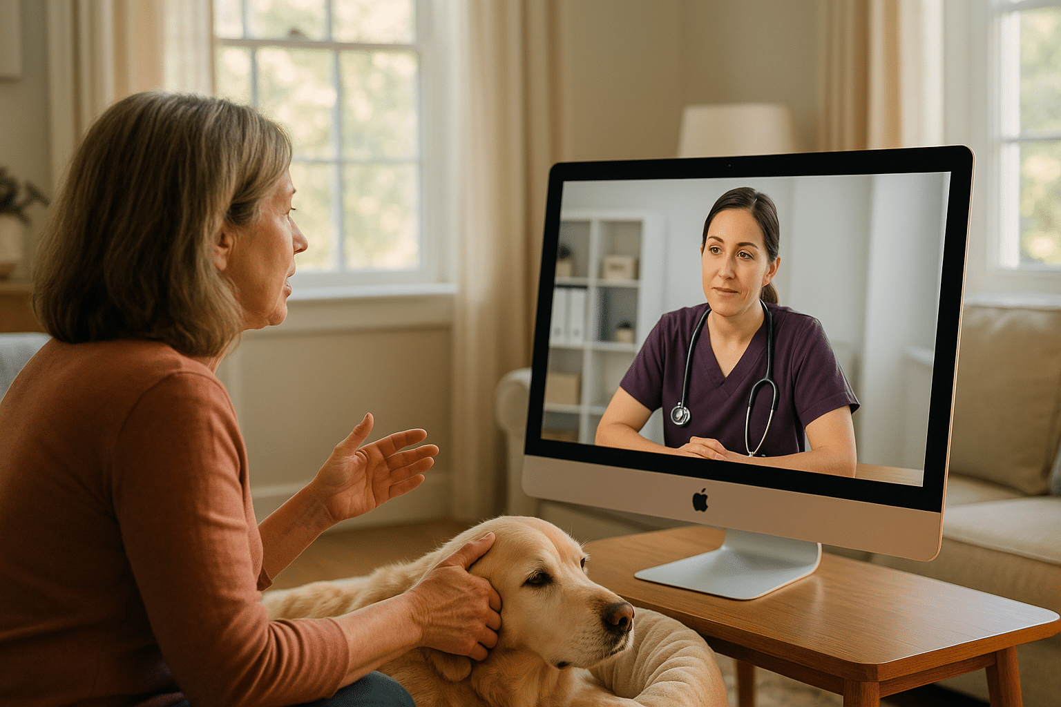 virtual quality of life consult for pets Teleadvice vet
